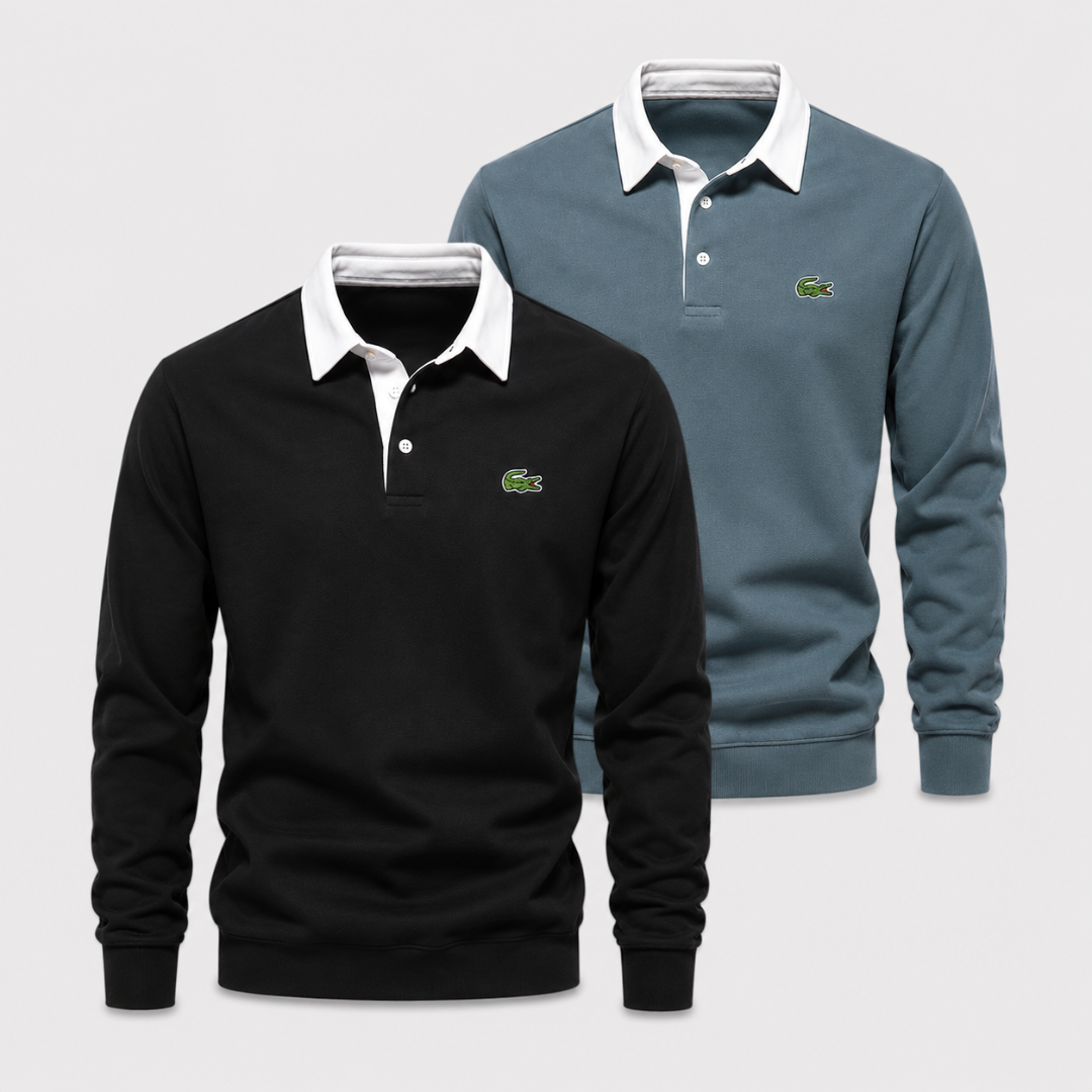 Lacoste Set: Eleganter Herrenpullover – 1 kaufen, 2 erhalten