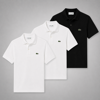 Set 3 Poloshirts Lacoste – Klassisch und Komfortabel