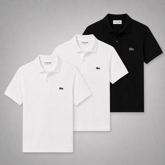 Set 3 Poloshirts Lacoste – Klassisch und Komfortabel