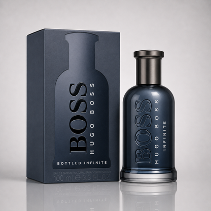 Combo aus 3 Herrenparfums – Boss Bottled Infinite, Boss The Scent und Boss Bottled