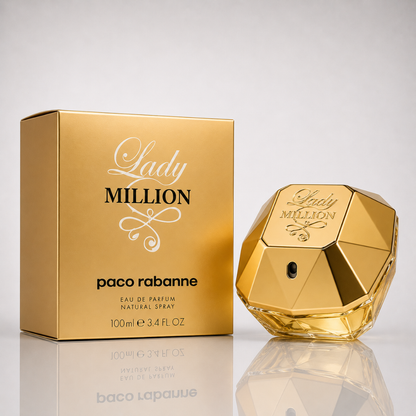 Combo aus 3 Damenparfums – Lady Million Rabanne, Lancôme La Vie Est Belle und Chanel Coco Mademoiselle