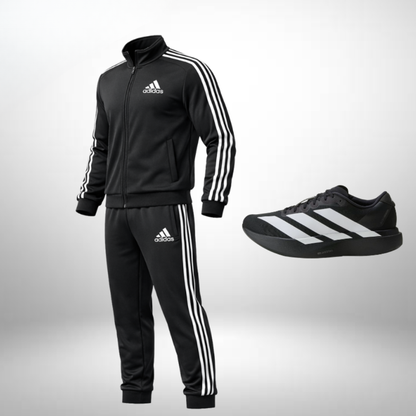 Adidas Set: Hoodie + Hose – Gratis Adidas Adizero Evo Schuhe