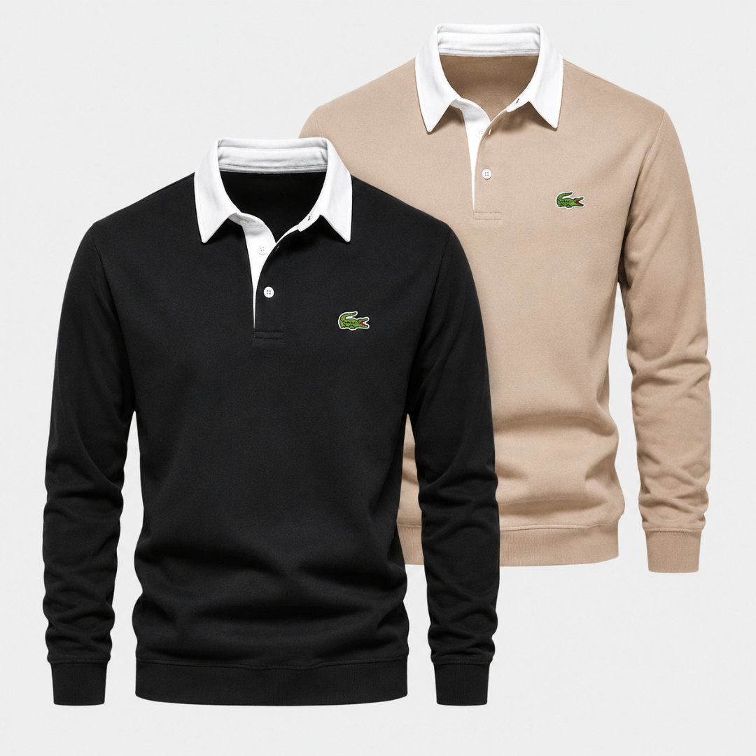 Lacoste Set: Eleganter Herrenpullover – 1 kaufen, 2 erhalten