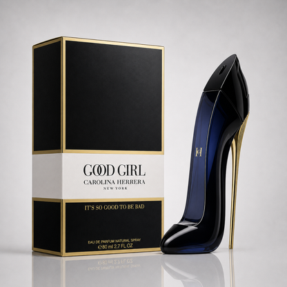 Combo aus 3 Damenparfums – Good Girl von Carolina Herrera, Nº5 von Chanel und Fame von Paco Rabanne