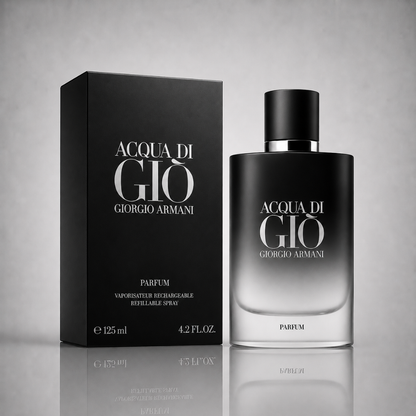 Combo aus 3 Herrenparfums – Dior Sauvage, Bleu de Chanel und Acqua di Giò Armani