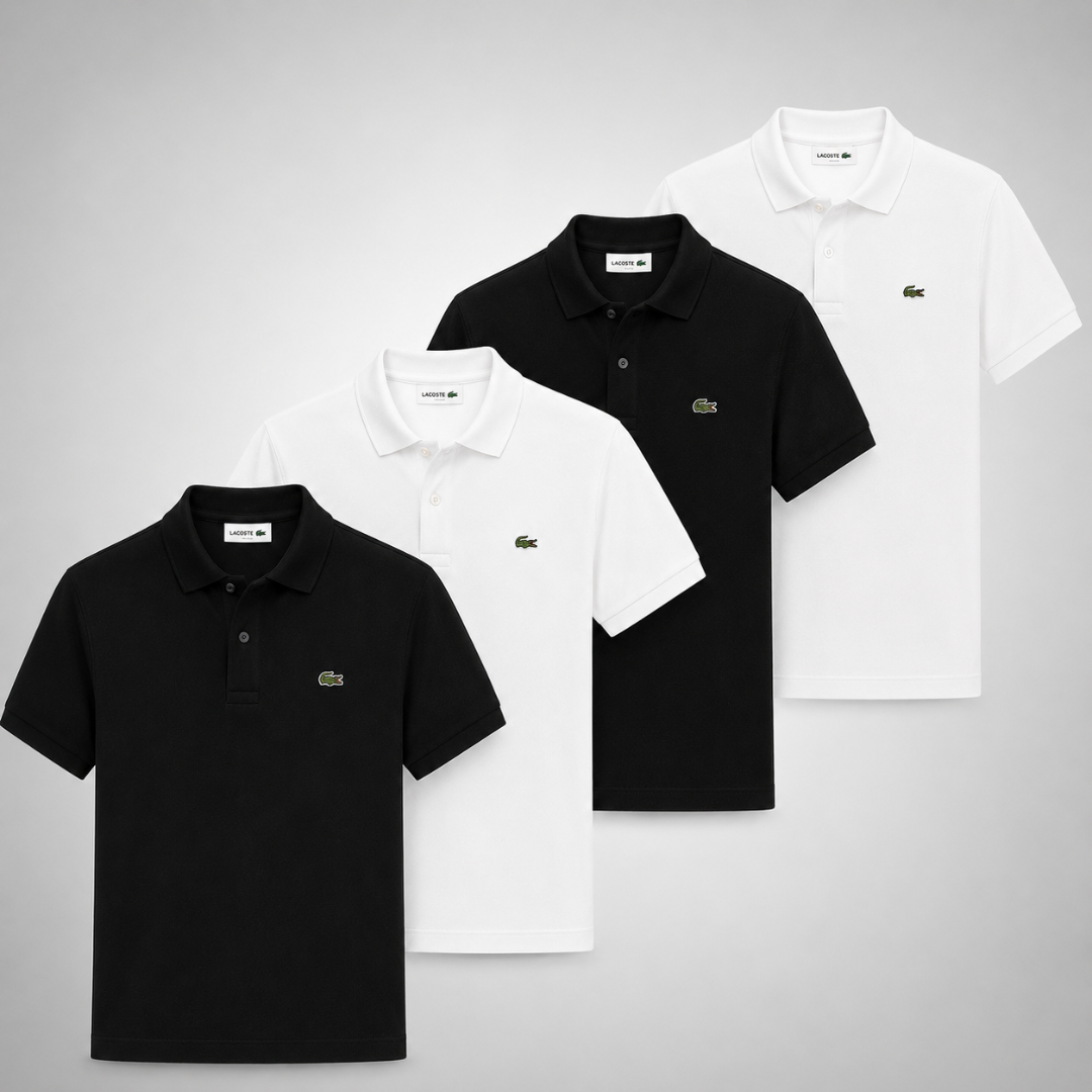 Set 4 Poloshirts Lacoste – Klassisch und Komfortabel