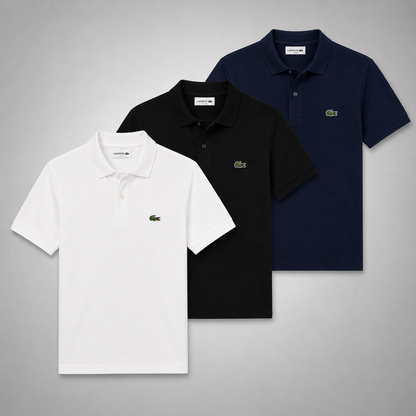 Set 3 Poloshirts Lacoste – Klassisch und Komfortabel