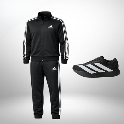 Adidas Set: Hoodie + Hose – Gratis Adidas Adizero Evo Schuhe