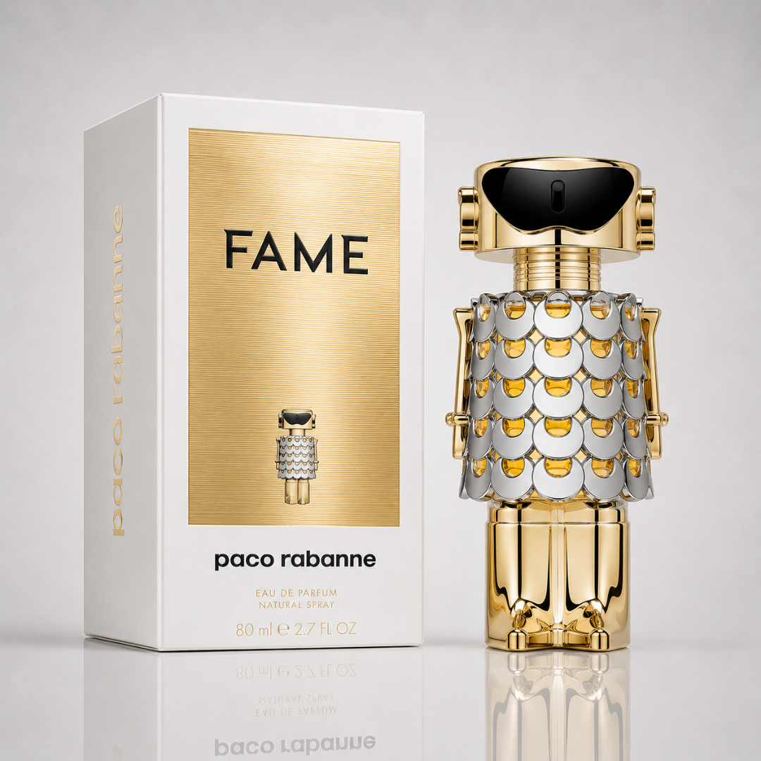 Combo aus 3 Damenparfums – Good Girl von Carolina Herrera, Nº5 von Chanel und Fame von Paco Rabanne