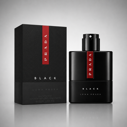 Combo aus 3 Herrenparfums – Prada Luna Rossa Black, Valentino Uomo Born In Roma & Azzaro The Most Wanted