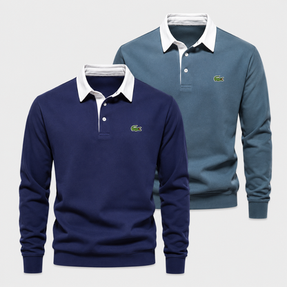 Lacoste Set: Eleganter Herrenpullover – 1 kaufen, 2 erhalten