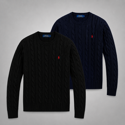 Set 2 Ralph Lauren Pullover aus Strick – Klassisch und Bequem