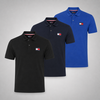 Set 3 Poloshirts Tommy Hilfiger – Klassisch und Komfortabel