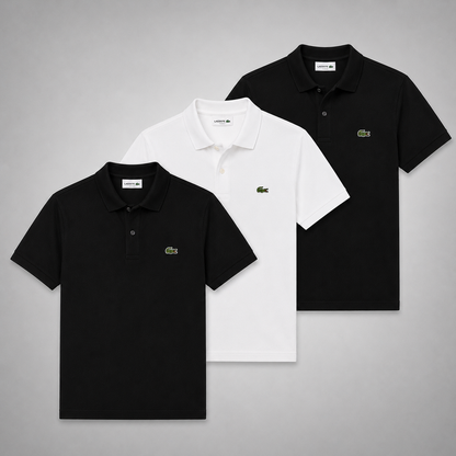 Set 3 Poloshirts Lacoste – Klassisch und Komfortabel