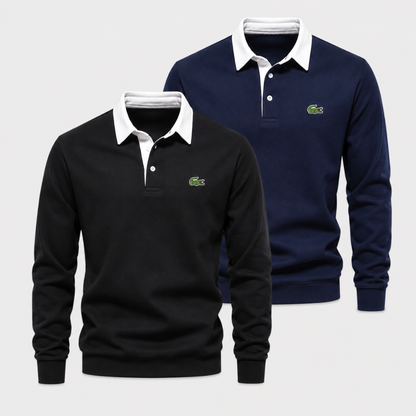 Lacoste Set: Eleganter Herrenpullover – 1 kaufen, 2 erhalten