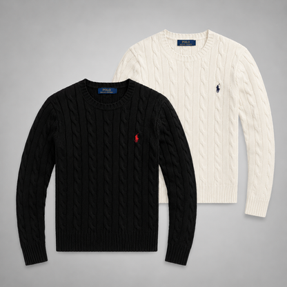 Set 2 Ralph Lauren Pullover aus Strick – Klassisch und Bequem