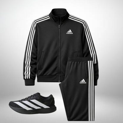 Adidas Set: Hoodie + Hose – Gratis Adidas Adizero Evo Schuhe