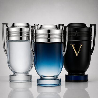 Combo aus 3 Herrenparfums – Invictus Legend, Invictus und Invictus Victory Elixir von Paco Rabanne